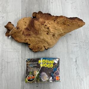 Zoo Med Mopani Wood Driftwood Natural Sinking Hardwood for Fish & Reptiles